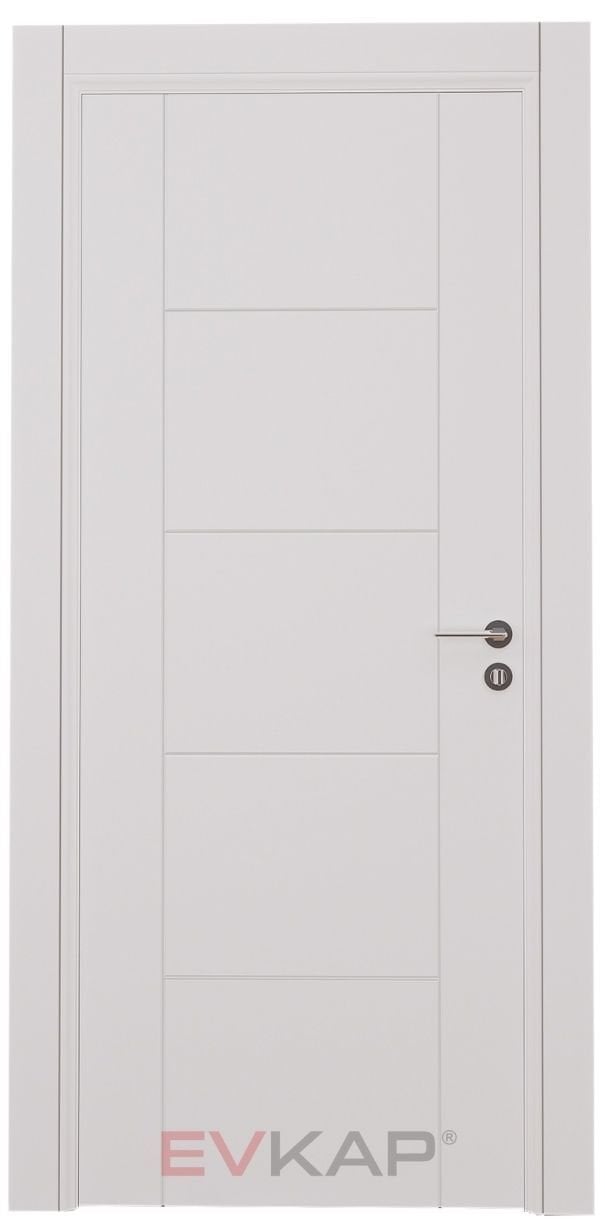 PVC-126 Bute Beyaz Pvc Kapı