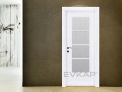 PVC-135 Bute Beyaz Pvc Kapı