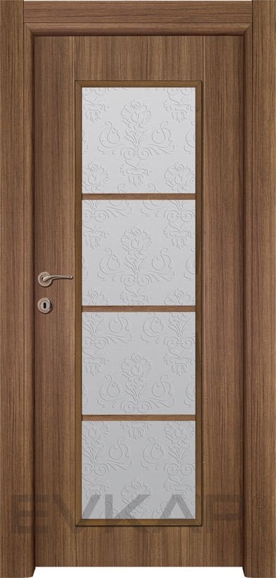 PVC-135 Teak Pvc Kapı