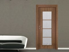 PVC-135 Teak Pvc Kapı
