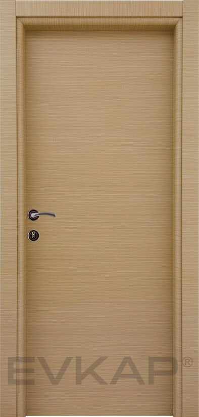 PVC-162 Yatay Alpi Meşe Pvc Kapı