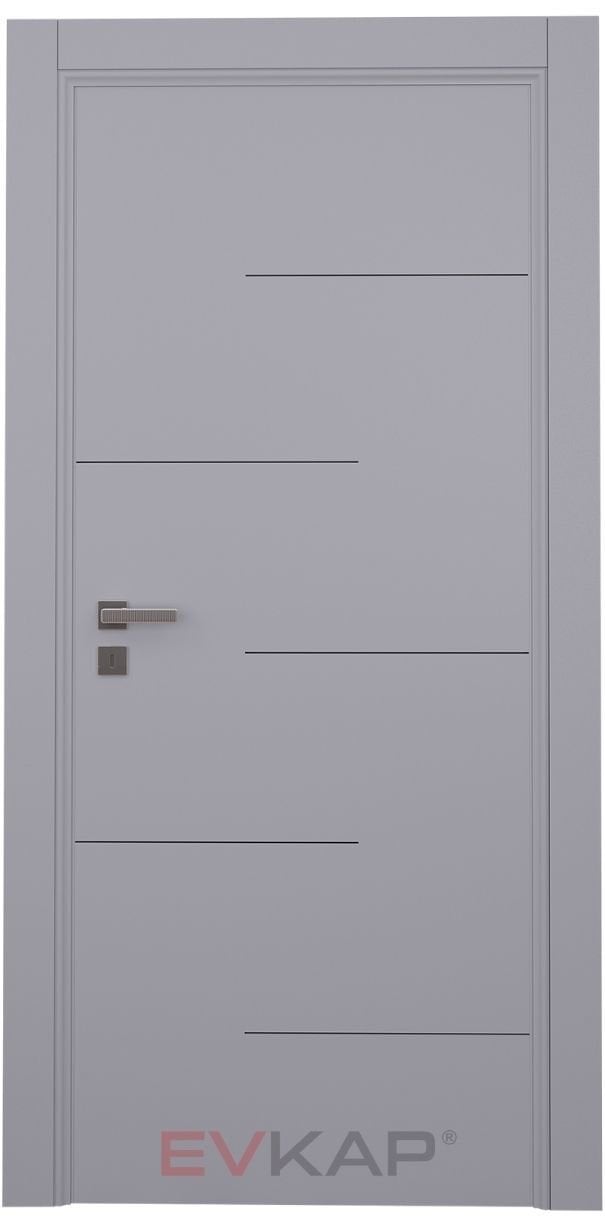 PVC-180 Sanat Gri Kapı