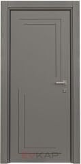 PVC-181 Antrasit PVC Kapı