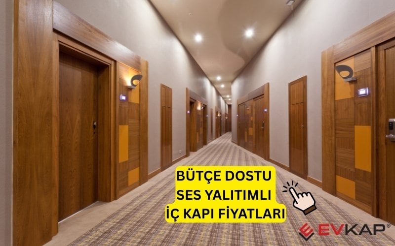 ses yalıtımlı kapı modelleri
