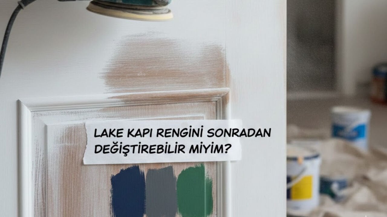 Lake Kapı Rengini Sonradan Değiştirebilir Miyim?