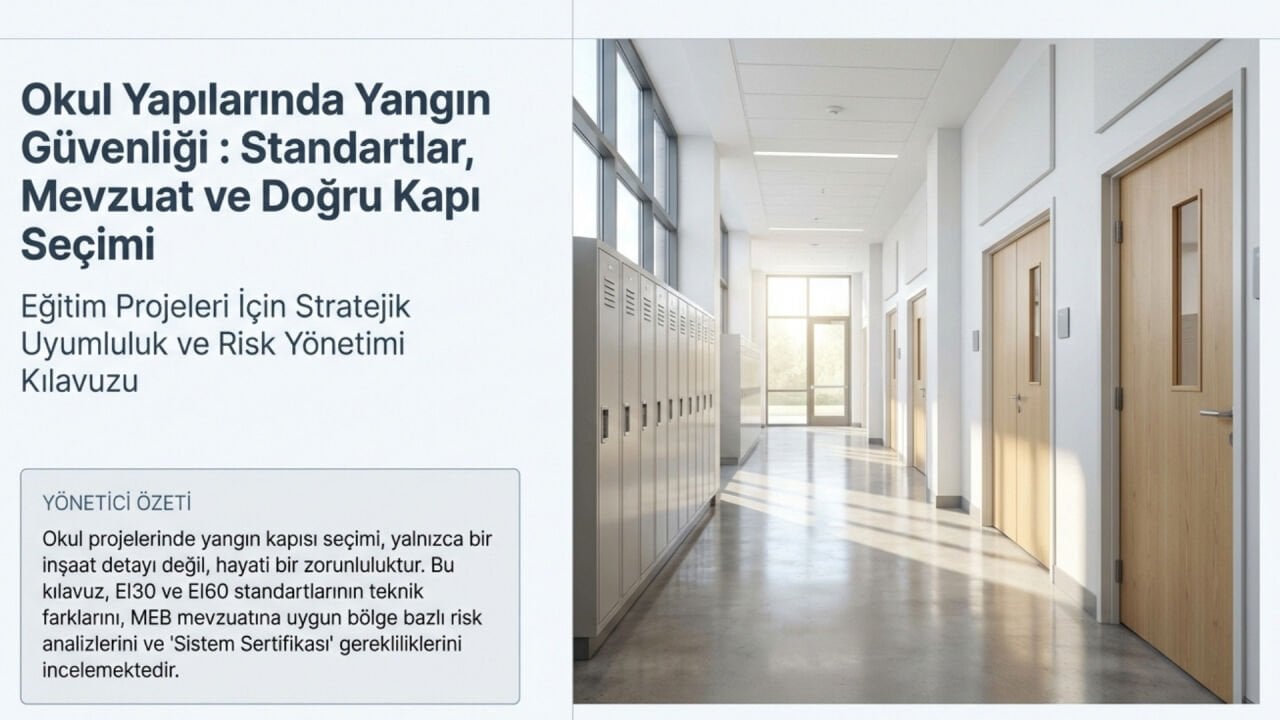 Okul Kapılarında Hangi Yangın Sertifikası Gerekir?