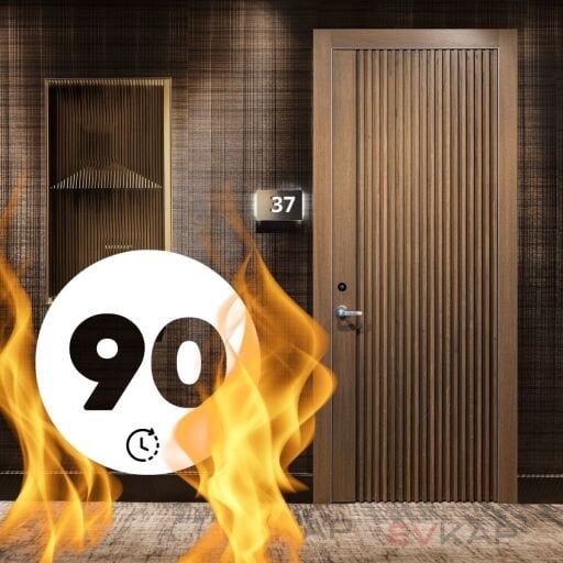 90 dk Yangına Dayanıklı Kapı