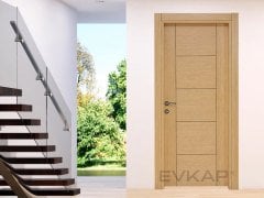 K-03 Meşe Ahşap İç Oda Kapısı