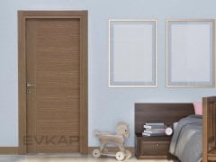 K-08 Ceviz Ahşap İç Oda Kapısı