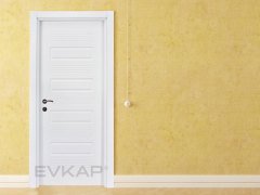 PVC-111 Bute Beyaz Pvc Kapı