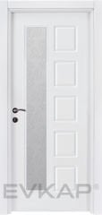 PVC-125 Bute Beyaz Pvc Kapı