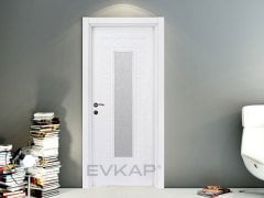 PVC-140 Bute Beyaz Pvc Kapı