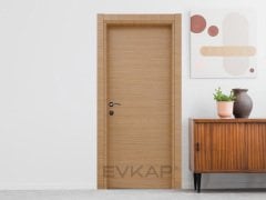 PVC-162 Yatay Teak Pvc Kapı