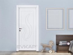PVC-170 Bute Beyaz Pvc Kapı
