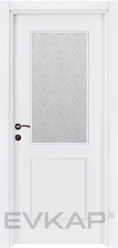 PVC-175 Saten Beyaz Pvc Kapı