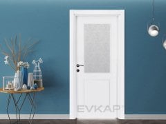 PVC-175 Saten Beyaz Pvc Kapı
