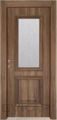 PVC RUSTIK-302 Gold Ceviz Pvc Kapı