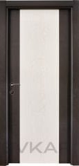 PVC-102 Venge Beyaz Huş Pvc Kapı