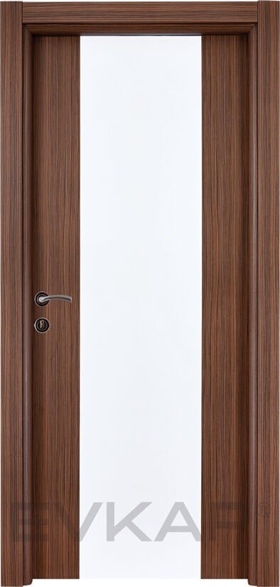 PVC-120 Beyaz Abanoz Pvc Kapı