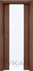 PVC-120 Beyaz Abanoz Pvc Kapı