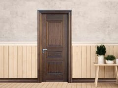 KG-01 Ceviz Kaplama Amerikan Panel Kapı