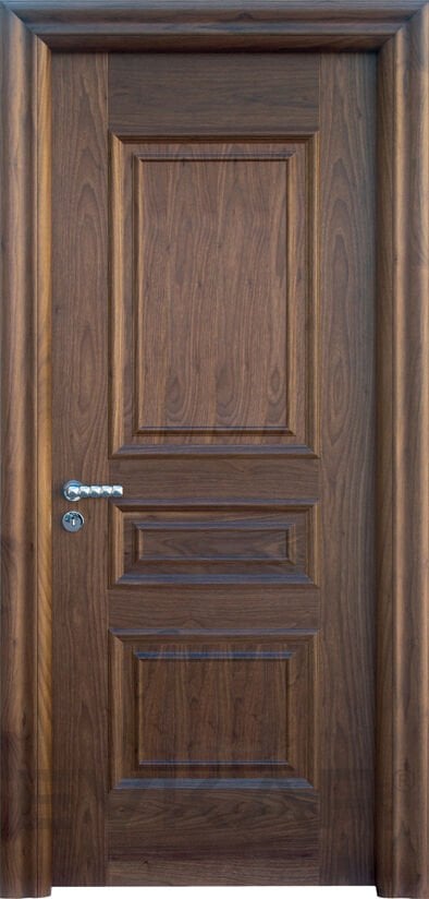 KG-01 Ceviz Kaplama Amerikan Panel Kapı