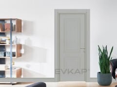 PVC-ELT512 Sanat Gri Pvc Kapı
