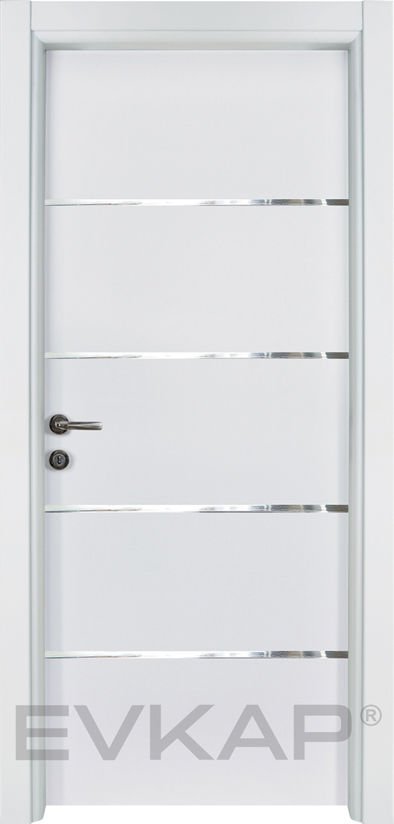 ELT-513 Bute Beyaz Pvc Kapı