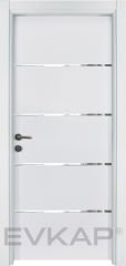 ELT-513 Bute Beyaz Pvc Kapı