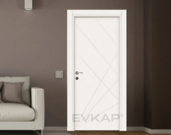 PVC-179 Bute Beyaz Pvc Kapı
