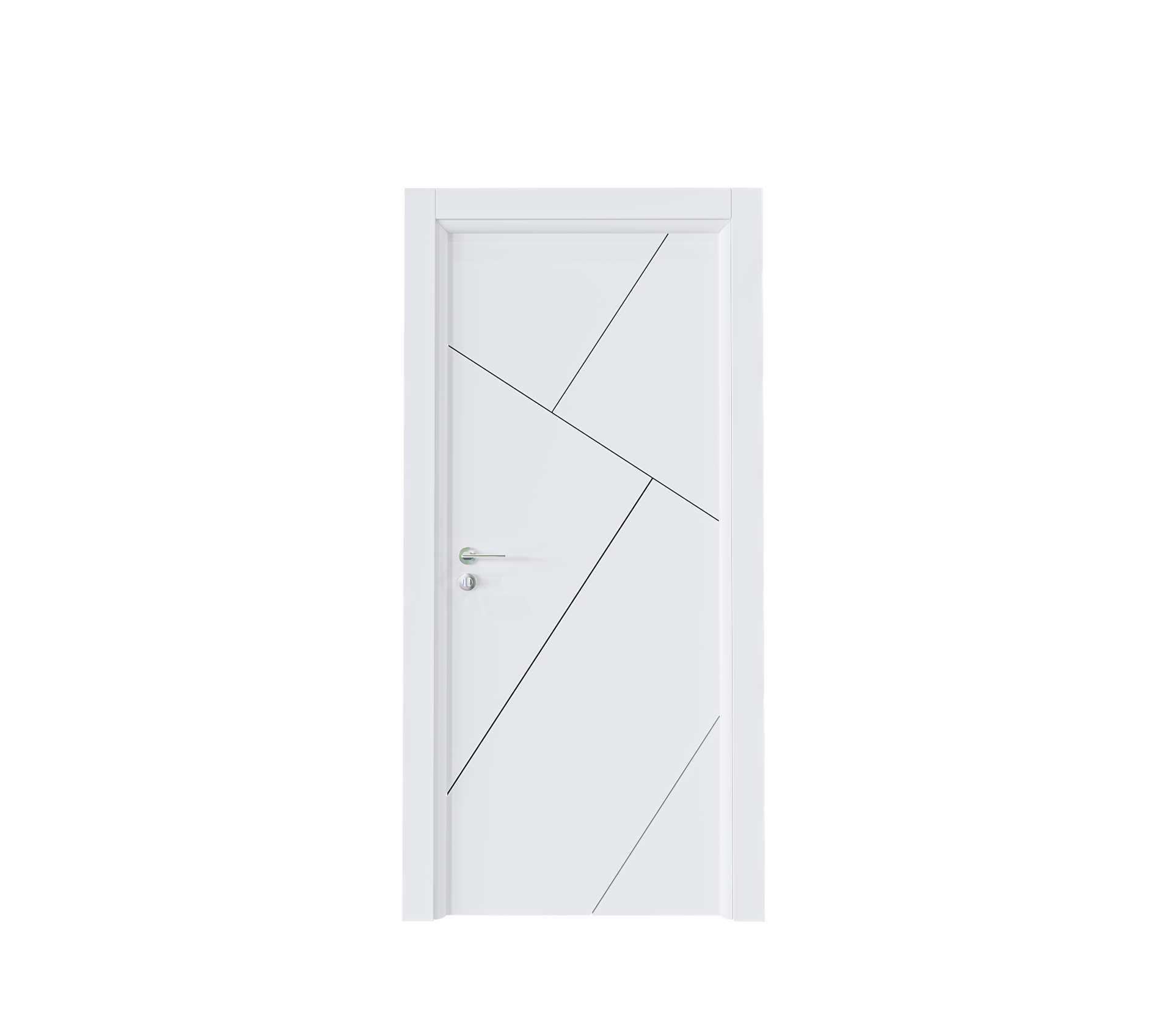 ELT-517 Bute Beyaz Pvc Kapı