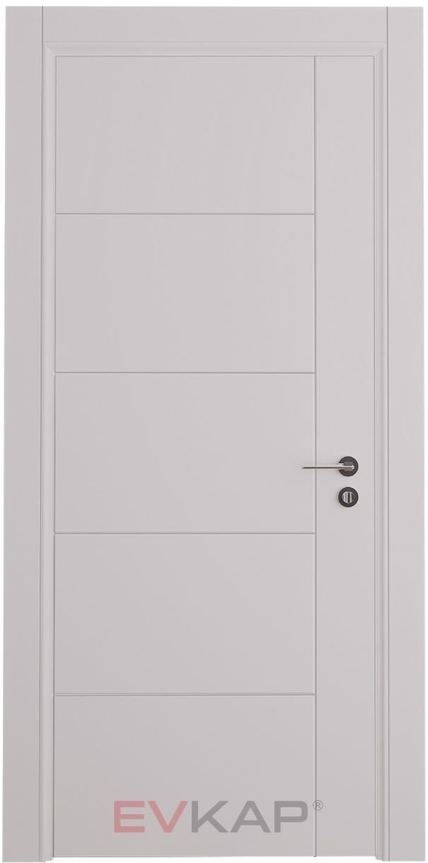 PVC-184 Bute Beyaz PVC Kapı